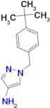 1-[(4-tert-butylphenyl)methyl]-1H-pyrazol-4-amine