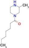1-(3-methylpiperazin-1-yl)heptan-1-one