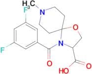 4-(3,5-difluorobenzoyl)-8-methyl-1-oxa-4,8-diazaspiro[4.5]decane-3-carboxylic acid