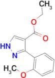 Ethyl 5-(2-methoxyphenyl)-1H-pyrazole-4-carboxylate