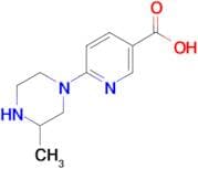 6-(3-methylpiperazin-1-yl)pyridine-3-carboxylic acid
