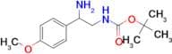 Tert-butyl N-[2-amino-2-(4-methoxyphenyl)ethyl]carbamate