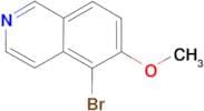 5-BROMO-6-METHOXYISOQUINOLINE