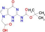 N2-BOC-GUANINE-9-ACETIC ACID