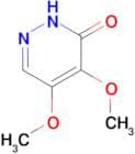 4,5-DIMETHOXY-2H-PYRIDAZIN-3-ONE