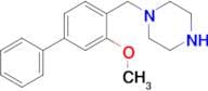 1-((3-METHOXY-[1,1'-BIPHENYL]-4-YL)METHYL)PIPERAZINE