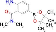 (4-AMINO-3-(DIMETHYLCARBAMOYL)PHENYL)BORONIC ACID PINACOL ESTER
