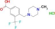 4-((4-METHYLPIPERAZIN-1-YL)METHYL)-3-(TRIFLUOROMETHYL)BENZOIC ACID 2HCL