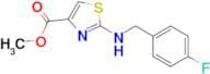 METHYL 2-([(4-FLUOROPHENYL)METHYL]AMINO)-1,3-THIAZOLE-4-CARBOXYLATE