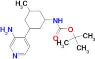 TERT-BUTYL N-[3-(3-AMINOPYRIDIN-4-YL)-5-METHYLCYCLOHEXYL]CARBAMATE