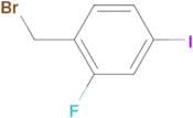 2-FLUORO-4-IODOBENZYL BROMIDE