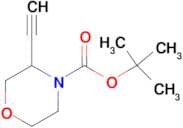 4-MORPHOLINECARBOXYLIC ACID, 3-ETHYNYL-, 1,1-DIMETHYLETHYL ESTER