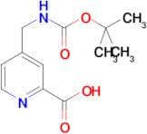 4-[(TERT-BUTOXYCARBONYLAMINO)METHYL]PYRIDINE-2-CARBOXYLIC ACID