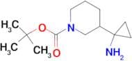 TERT-BUTYL 3-(1-AMINOCYCLOPROPYL)PIPERIDINE-1-CARBOXYLATE