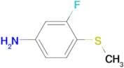 3-Fluoro-4-(methylthio)aniline