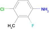 4-CHLORO-2-FLUORO-3-METHYLANILINE