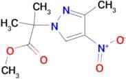 METHYL 2-METHYL-2-(3-METHYL-4-NITRO-1H-PYRAZOL-1-YL)PROPANOATE