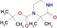 TERT-BUTYL 2,2-DIMETHYL-3-OXOPIPERAZINE-1-CARBOXYLATE