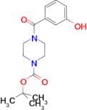 TERT-BUTYL 4-(3-HYDROXYBENZOYL)PIPERAZINE-1-CARBOXYLATE