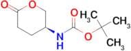 (S)-tert-Butyl (6-oxotetrahydro-2H-pyran-3-yl)carbamate