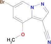6-Bromo-4-methoxypyrazolo[1,5-a]pyridine-3-carbonitrile