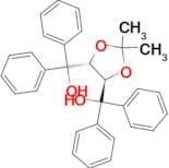 (4R,5R)-2,2-Dimethyl-α,α,α',α'-tetraphenyldioxolane-4,5-dimethanol