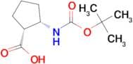 (1R,2S)-2-((tert-Butoxycarbonyl)amino)cyclopentanecarboxylic acid