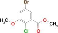 Methyl 5-bromo-2-chloro-3-methoxybenzoate