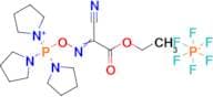 (E)-(((1-Cyano-2-ethoxy-2-oxoethylidene)amino)oxy)tri(pyrrolidin-1-yl)phosphonium hexafluorophosph…