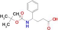 (S)-4-((tert-Butoxycarbonyl)amino)-4-phenylbutanoic acid