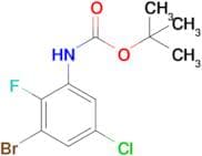 Tert-Butyl (3-bromo-5-chloro-2-fluorophenyl)carbamate