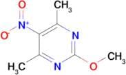2-Methoxy-4,6-dimethyl-5-nitropyrimidine