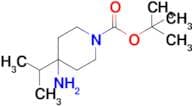 Tert-Butyl 4-amino-4-(propan-2-yl)piperidine-1-carboxylate