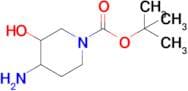Tert-butyl 4-amino-3-hydroxypiperidine-1-carboxylate