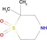 2,2-Dimethylthiomorpholine 1,1-dioxide