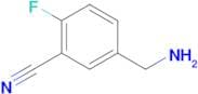 5-(Aminomethyl)-2-fluorobenzonitrile