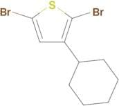 2,5-Dibromo-3-cyclohexylthiophene