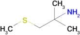 2-Methyl-1-(methylthio)propan-2-amine