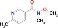 N-Methoxy-N,6-dimethylnicotinamide