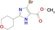 Methyl 4-bromo-2-(oxan-4-yl)-1H-imidazole-5-carboxylate