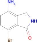 4-Amino-7-bromoisoindolin-1-one