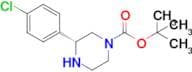 Tert-Butyl (R)-3-(4-chlorophenyl)piperazine-1-carboxylate