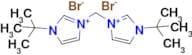 3,3'-Methylenebis(1-tert-butyl-3-imidazolium Bromide)