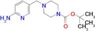 Tert-Butyl 4-((6-aminopyridin-3-yl)methyl)piperazine-1-carboxylate