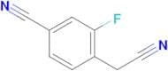 4-(Cyanomethyl)-3-fluorobenzonitrile