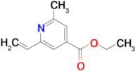 Ethyl 2-methyl-6-vinylisonicotinate