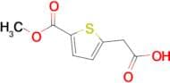 2-(5-(Methoxycarbonyl)thiophen-2-yl)acetic acid