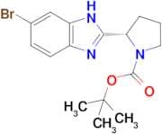Tert-Butyl (S)-2-(6-bromo-1H-benzo[d]imidazol-2-yl)pyrrolidine-1-carboxylate