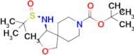 Tert-Butyl (S)-4-(((R)-tert-butylsulfinyl)amino)-2-oxa-8-azaspiro[4.5]decane-8-carboxylate