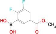2,3-Difluoro-5-(methoxycarbonyl)phenylboronic acid